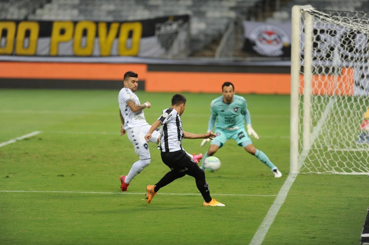 Atltico x Botafogo: veja fotos do jogo no Mineiro