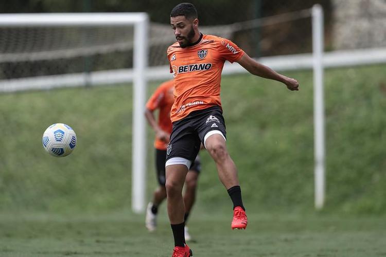 Galo treinou em preparação para o jogo contra o Fortaleza