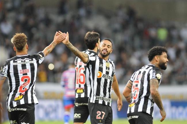 Atltico buscou virada eletrizante sobre o Fortaleza no Mineiro 