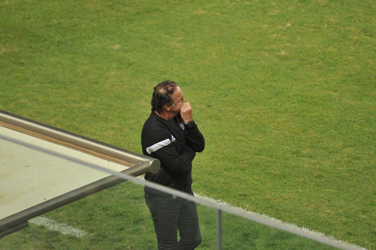 Fotos do jogo entre Amrica e Atltico