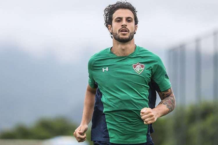 Fluminense - Dodi, Hudson (foto) e Gabriel Capixaba ainda no renovaram. O volante ex-Cruzeiro negocia para ficar at o fim do Brasileiro