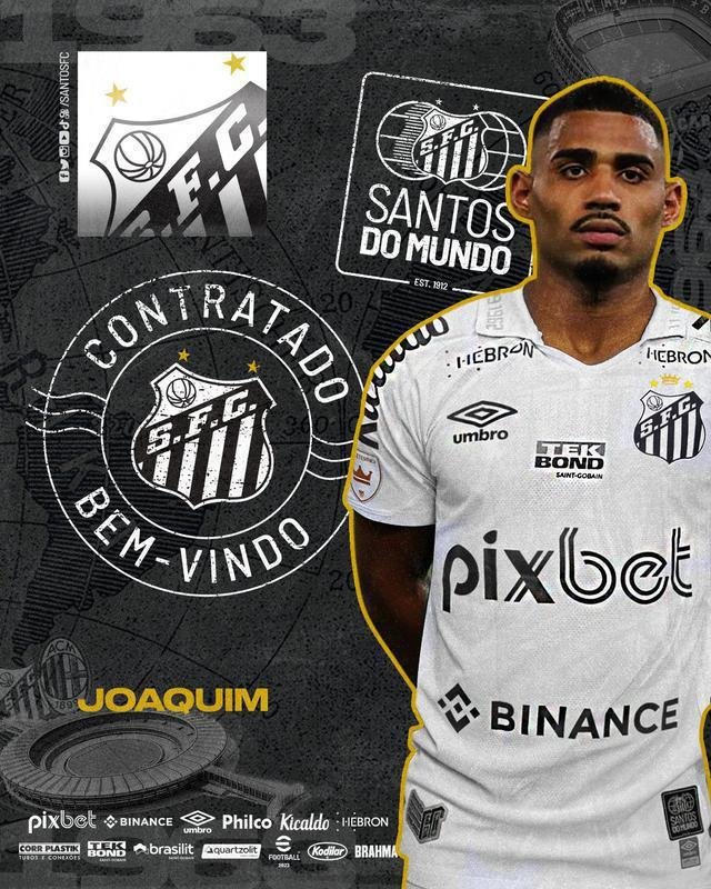 Santos anunciou o zagueiro Joaquim