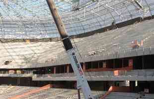 Futuro estádio do Galo, Arena MRV está com 60% das obras concluídas