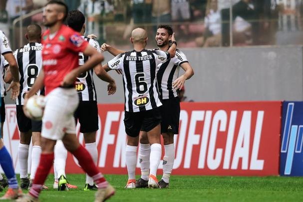 Veja fotos da goleada do Atlético por 5 a 0 sobre o Tupynambás