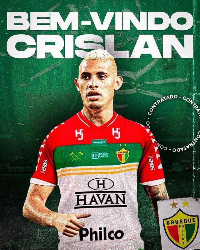 Crislan, atacante (Brusque)