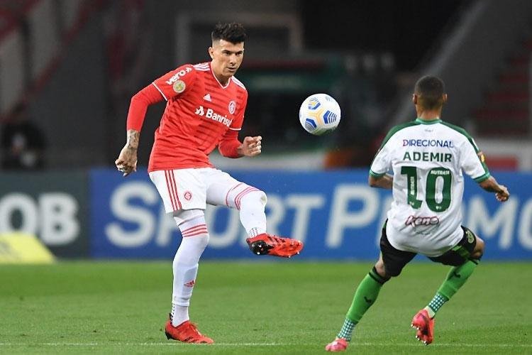 América foi batido pelo Internacional por 3 a 1, em Porto Alegre, pelo Brasileirão