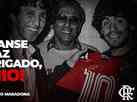 Clubes brasileiros homenageiam Diego Maradona