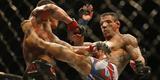 Fotos da vitria de Rafael dos Anjos, que valeu o cinturo dos leves do UFC