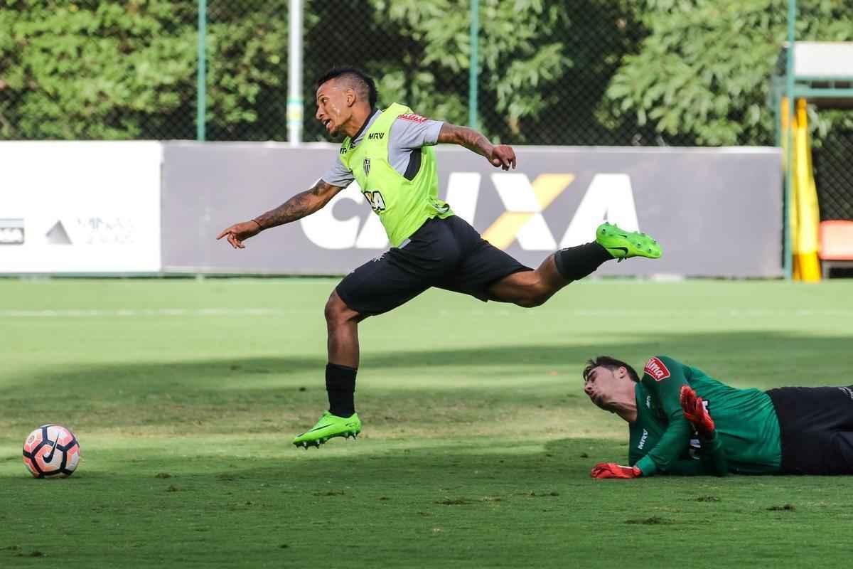 Elenco do Atltico se prepara para encarar o Sport Boys, pela fase de grupos da Copa Libertadores
