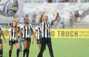 Galo apresentou Diego Tardelli e o novo time de futebol feminino