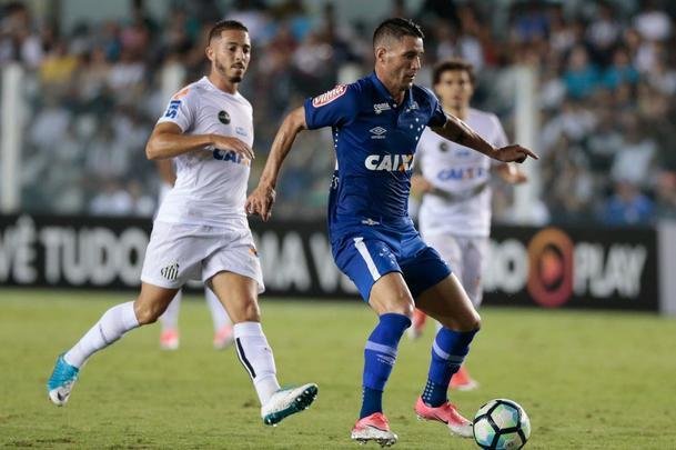 Cruzeiro venceu o Santos por 1 a 0, neste domingo, em partida vlida pela terceira rodada do Brasileiro