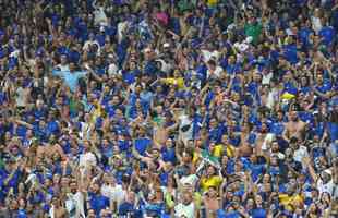 A comemorao do Cruzeiro pela vitria sobre o Nutico
