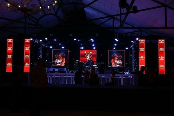 Festa de lançamento dos novos uniformes contou com a presença de jogadores e show de Paralamas de Sucesso