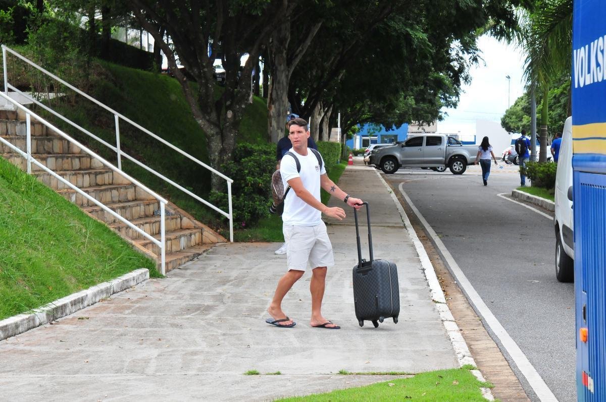 Cruzeiro iniciou temporada 2018 com reapresentao do elenco nesta quarta-feira; na foto, Thiago Neves