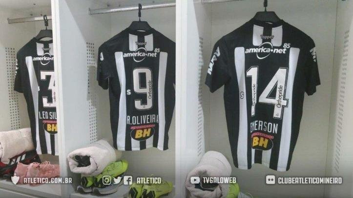 Camisas de Atlético e Botafogo apresentam siglas em menção a esportes paralímpicos. A ação faz referência ao Dia Internacional da Pessoa com Deficiência (3 de dezembro).