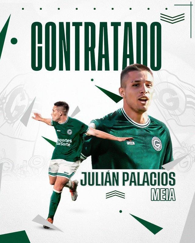 Gois anunciou o meio-campista Julin Palacios 