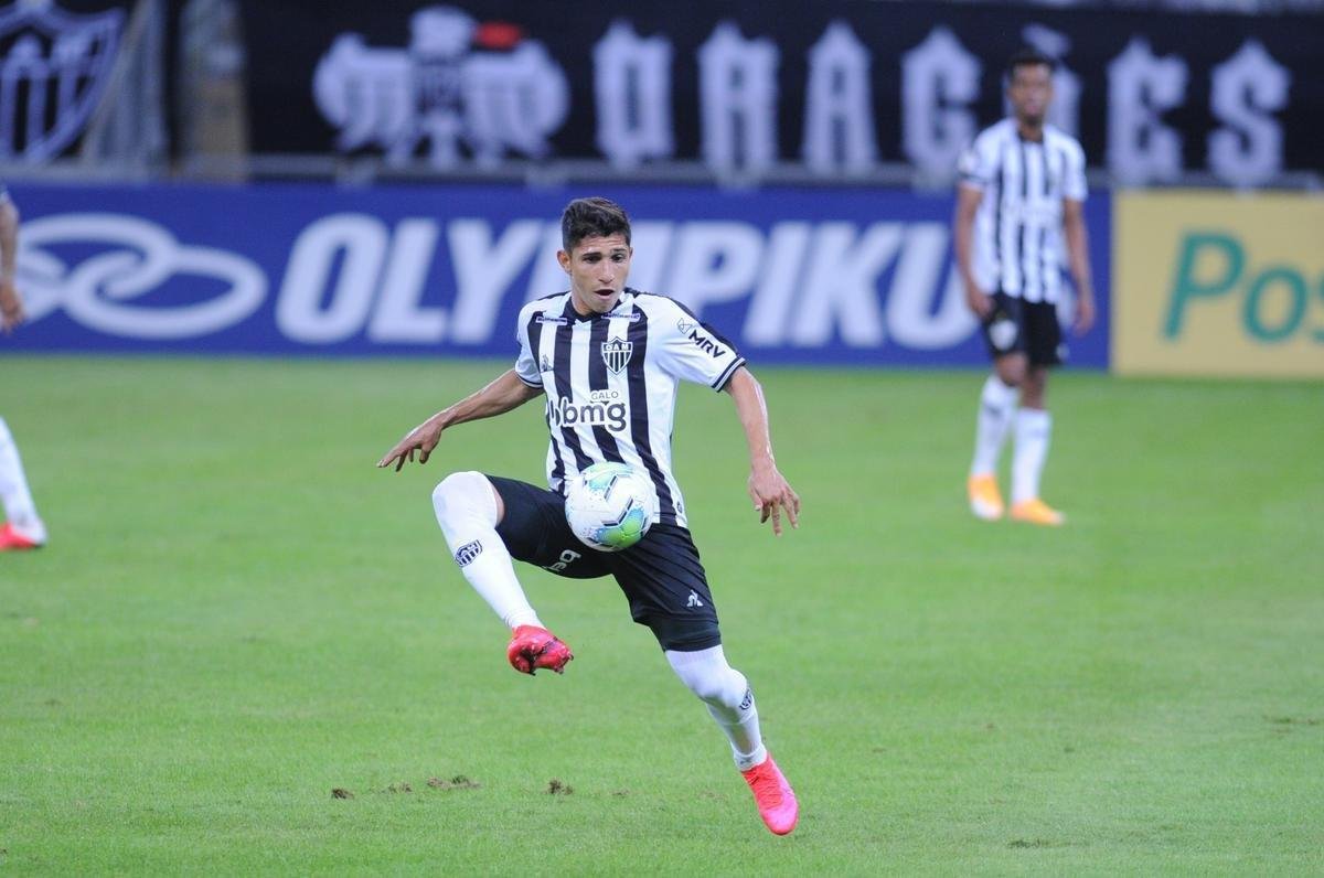 Gol da virada do Atltico, marcado por Nathan: 3 a 2