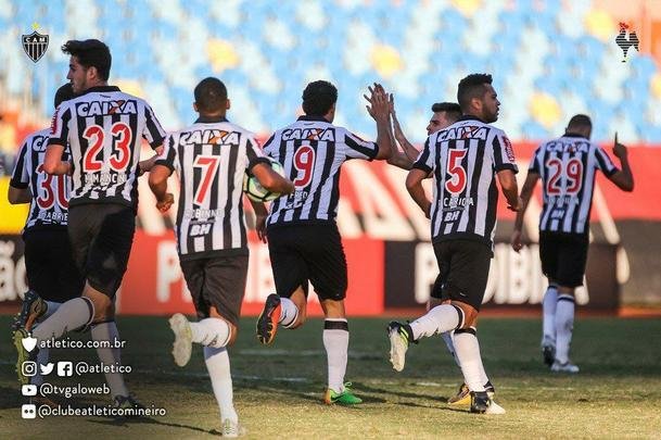 Confira imagens da vitória do Atlético sobre o Atlético-GO, em Goiânia