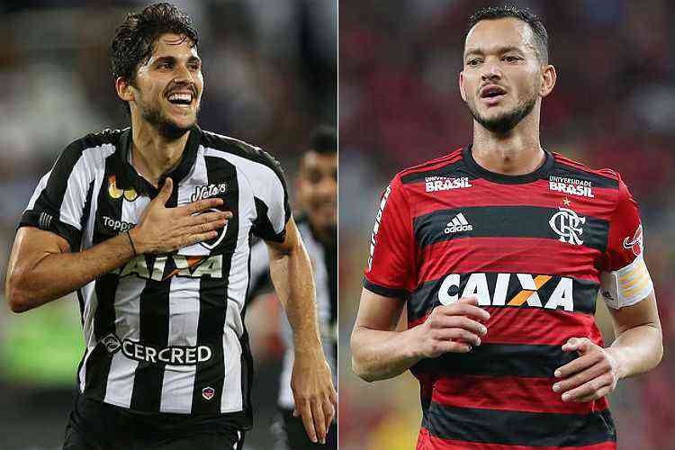Vitor Silva/Botafogo - Gilvan de Souza/Flamengo