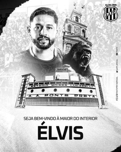 Élvis, meio-campista (Ponte Preta)
