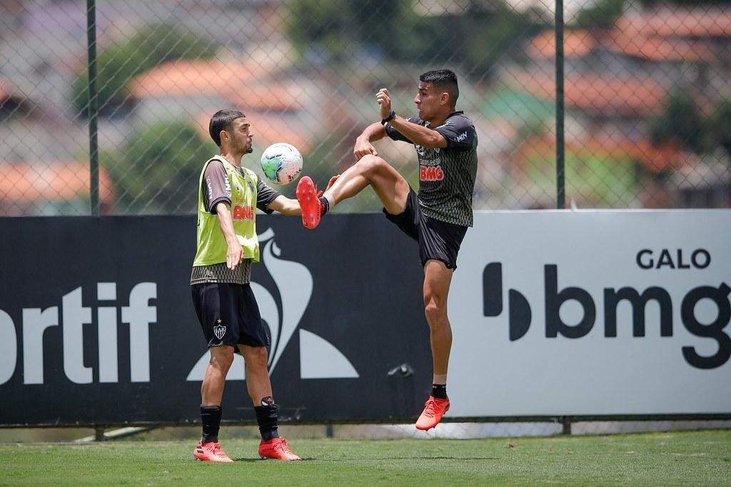 Fotos: Atltico se prepara para duelo contra o Flamengo