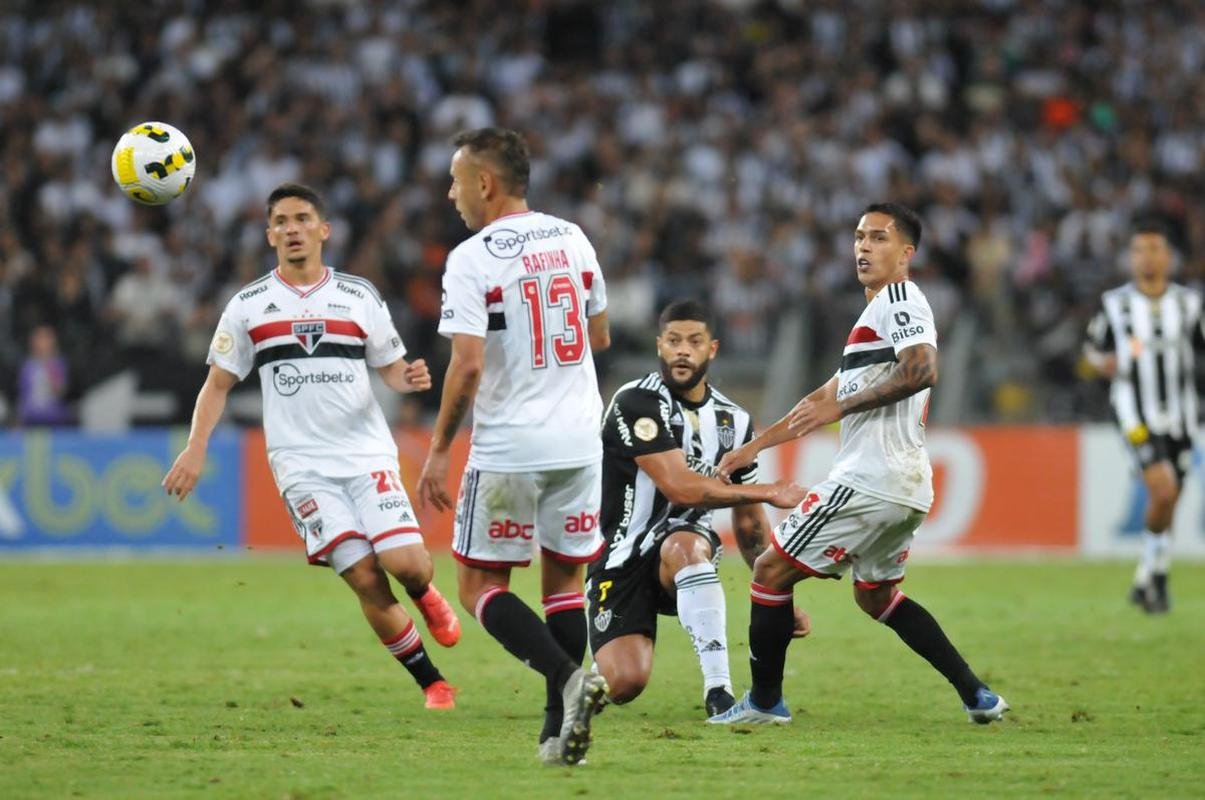 Fotos do jogo entre Atltico e So Paulo, no Mineiro, em Belo Horizonte, pela 16 rodada do Campeonato Brasileiro (10/7/2022)