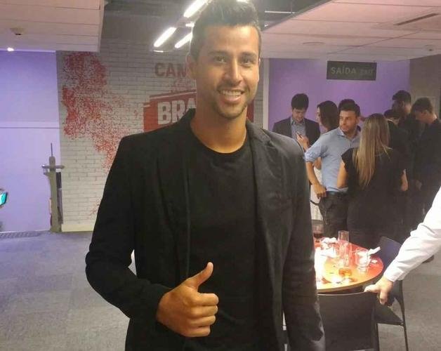 Personalidades na cerimnia do 16 Trofu Tel Santana. Fbio, goleiro do Cruzeiro e maior ganhador desta premiao