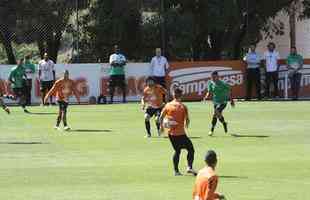Fotos do jogo treino entre Atltico e Inter de Minas