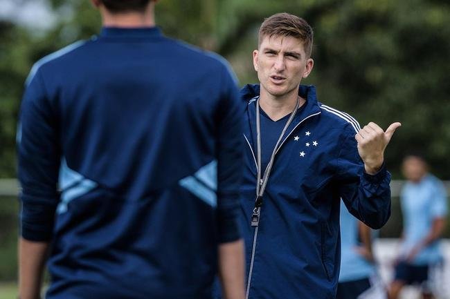 Imagens do treino do Cruzeiro nesta tera-feira (3 de janeiro), na Toca da Raposa II