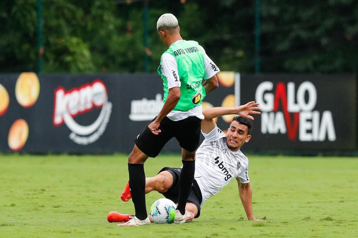 Atltico se prepara para o duelo contra o Athletico-PR