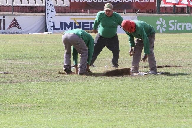 Fotos da Arena do Jacar, palco de jogos do Cruzeiro na Srie B