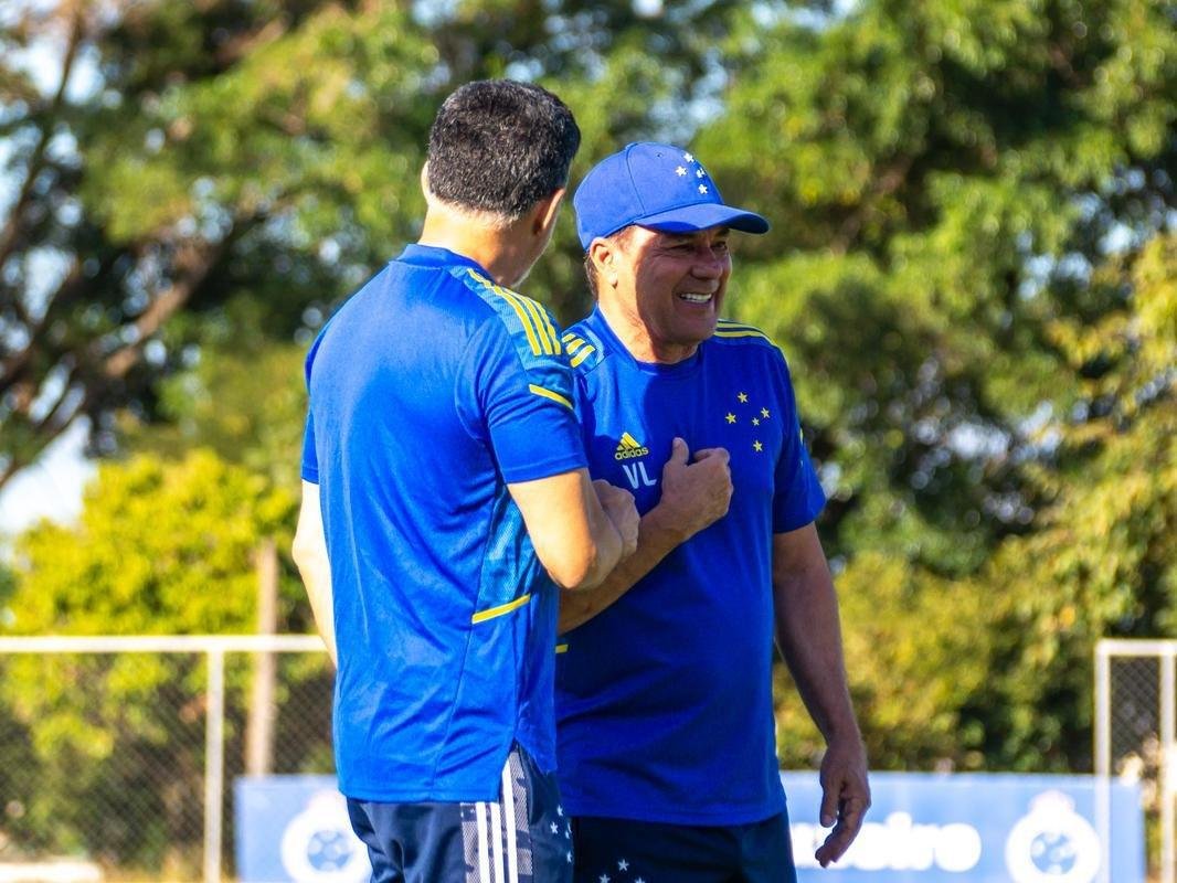 Fotos do treino do Cruzeiro desta sexta-feira, 3 de setembro, na Toca da Raposa II