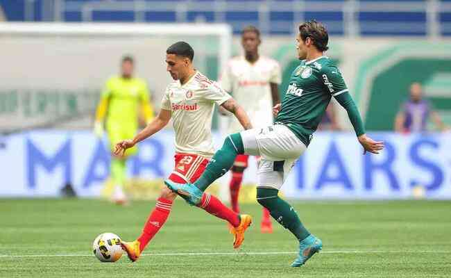Palmeiras venceu o Internacional por 2 a 1 no duelo do primeiro turno, no Allianz Parque