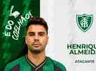 América anuncia a contratação do atacante Henrique Almeida, ex-Chapecoense
