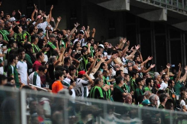 Fotos do jogo entre Amrica e Tolima, no Independncia, em Belo Horizonte, pela terceira rodada do Grupo D da Copa Libertadores 2022