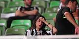 Imagens da tristeza dos atleticanos no Independncia com a eliminao na Copa Libertadores