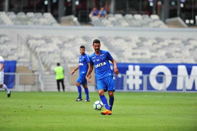 Cruzeiro: time campeo da Trplice Coroa de 2003 venceu equipe de masters por 2 a 1, neste domingo, em jogo festivo realizado no Mineiro