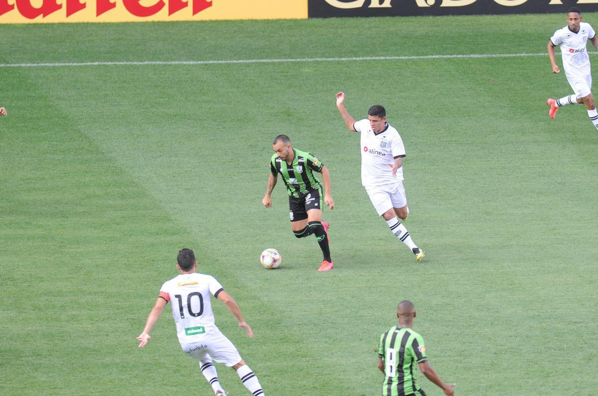 Fotos do jogo entre Amrica e Figueirense, pela Srie B