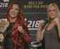 Protagonistas do UFC 219, Cris Cyborg e Holly Holm se encontraram para encarada
