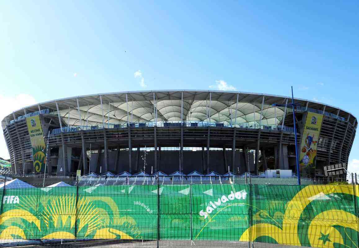 Estdio de Salvador receber dez partidas de futebol na Olimpada do Rio 