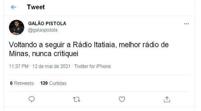 Atleticanos 'aprovaram' a compra da Itatiaia por Rubens Menin