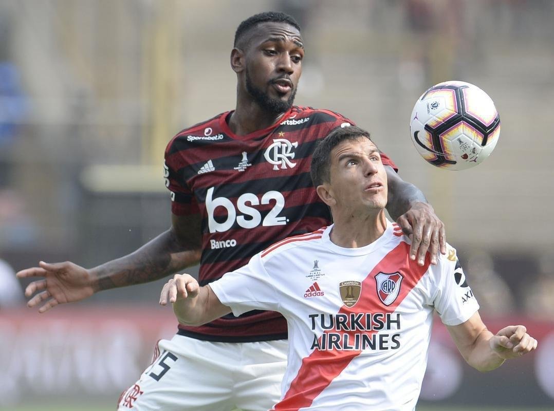Fotos do jogo entre Flamengo e River Plate