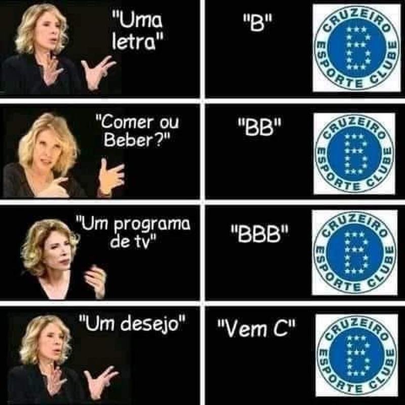 Memes da derrota do Cruzeiro para o Remo pela Srie B do Campeonato Brasileiro