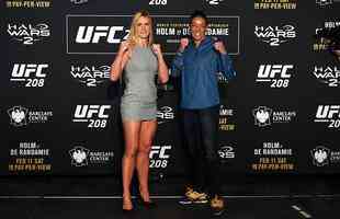 Media Day do UFC reuniu principais atraes do evento em Nova York: Holly Holm e Germaine de Randamie