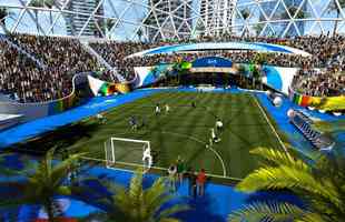Fifa 21: quadras de futebol do Volta. Dubai