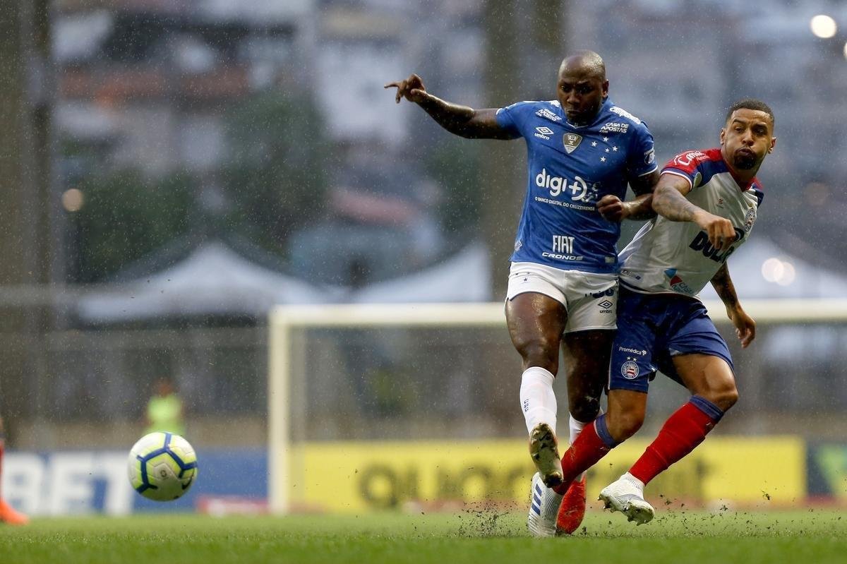 Confira imagens da partida, disputada na Arena Fonte Nova