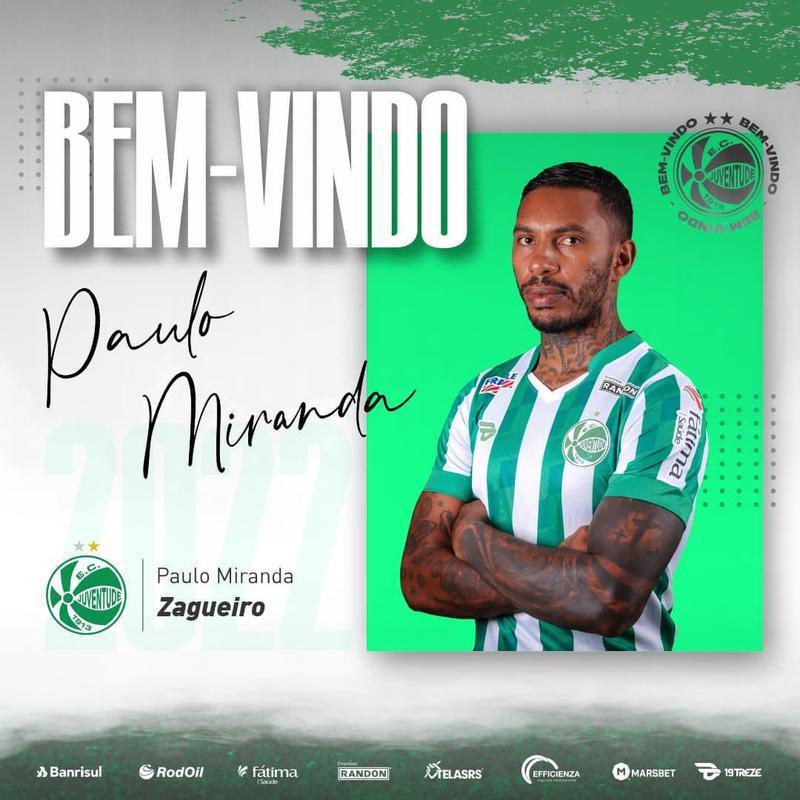 Paulo Miranda, zagueiro (Juventude)