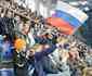 Patriotismo,  broncas e muito ch: como  assistir a um jogo no meio da torcida russa 