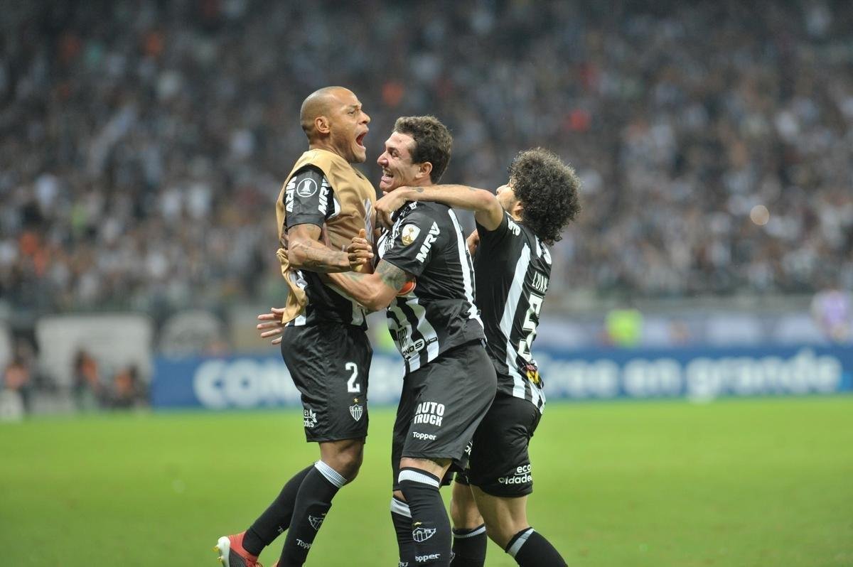 Veja fotos da partida entre Atltico e Zamora, no Mineiro