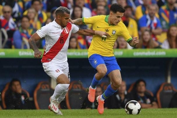 Fotos da decisão da Copa América entre Brasil e Peru, no Maracanã
